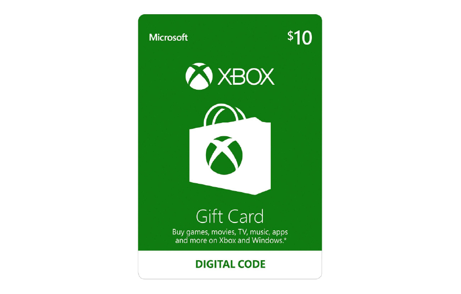 XBOX Digital Gift Card - $10